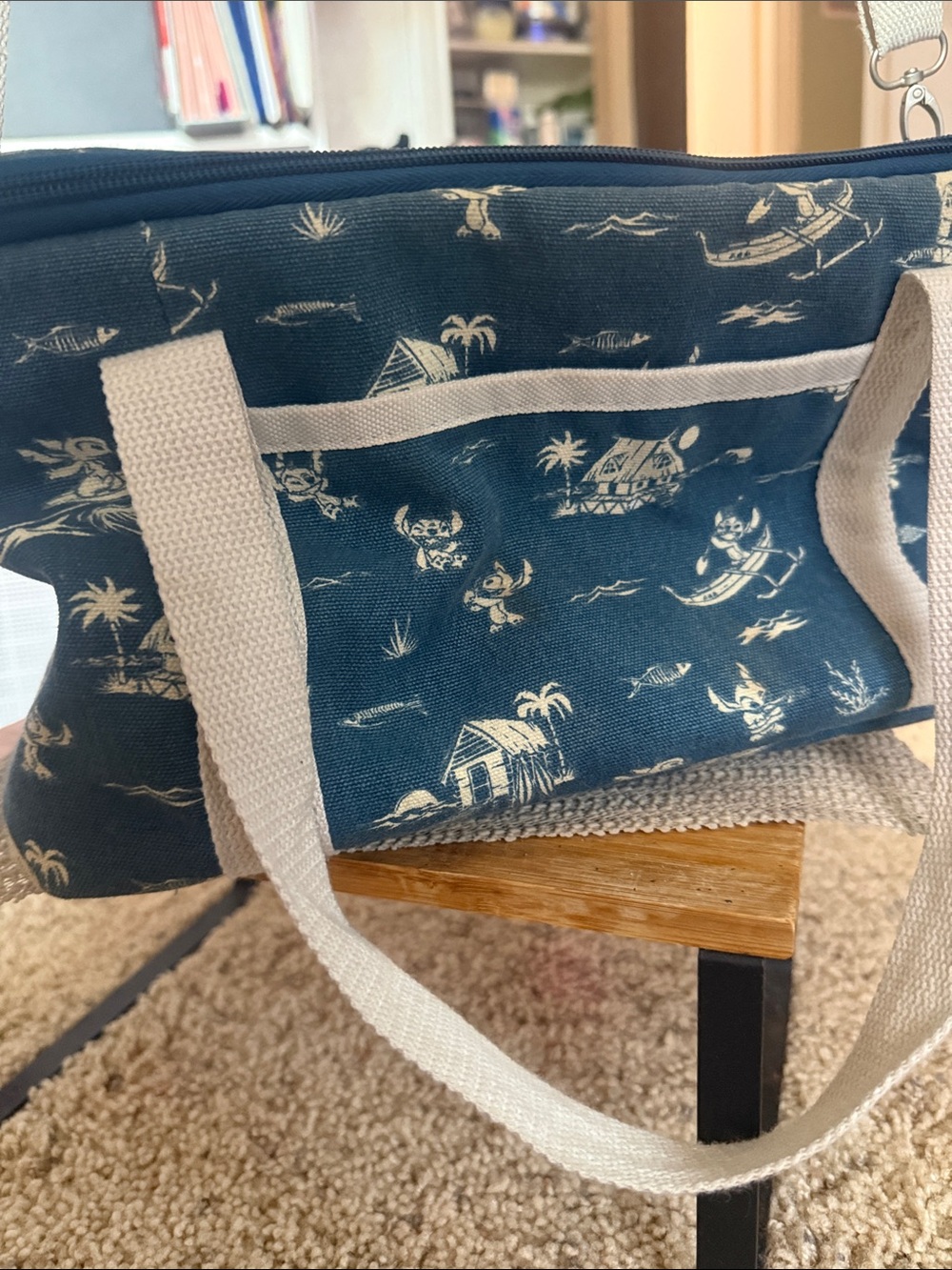 Stitch insulated lunch bag